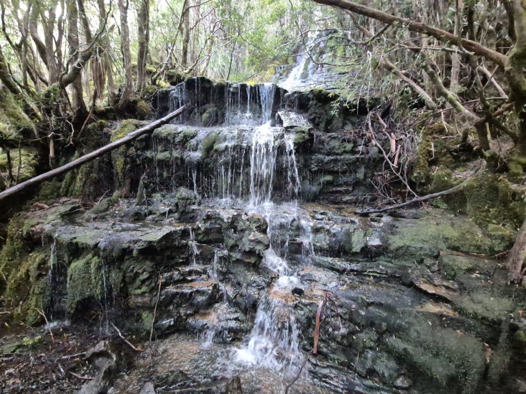 Waterfall between Lake Marion and Horizontal Hill