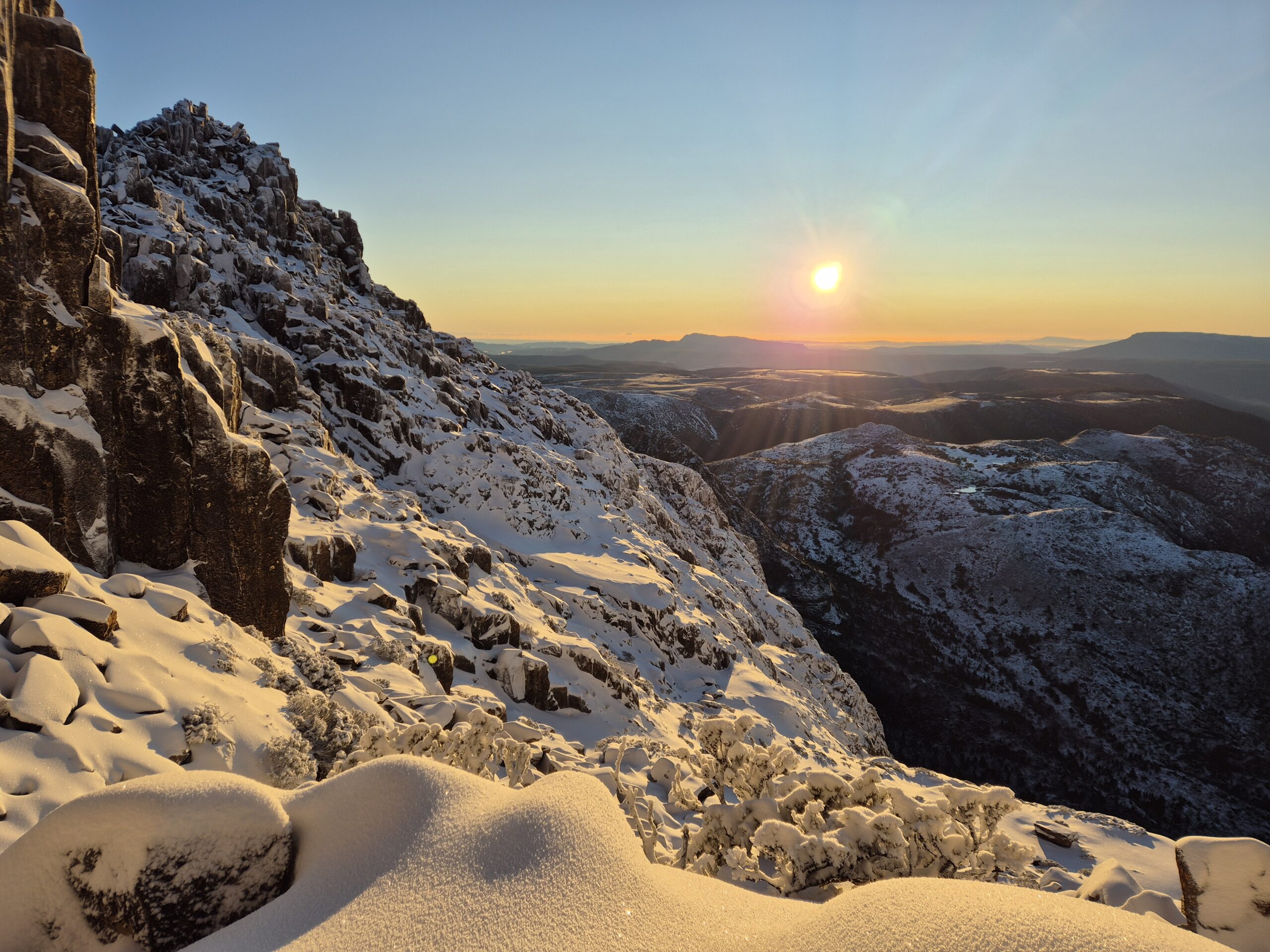 Back slopes of Cradle Mt
