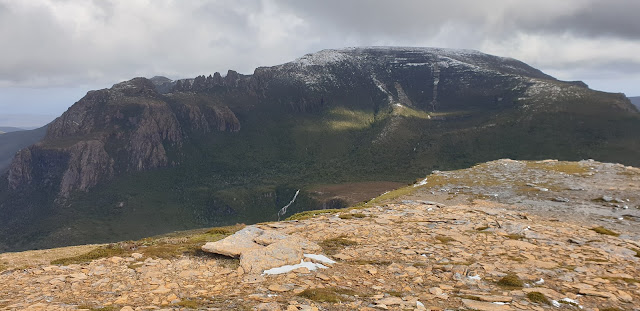 Arndell Falls and Mt La Perouse