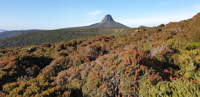 Barn Bluff from Cradle Cirque