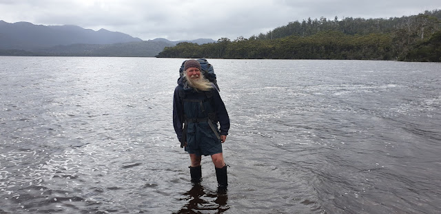 Wading New River Lagoon