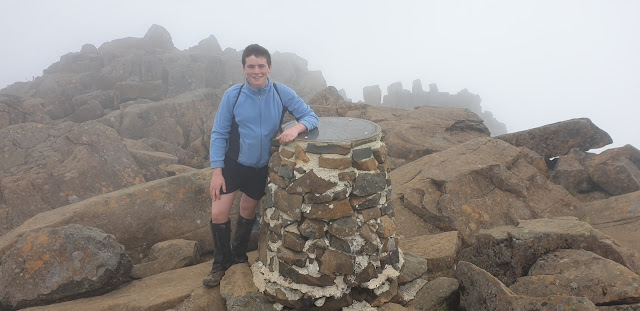 Cradle Mt summit cairn