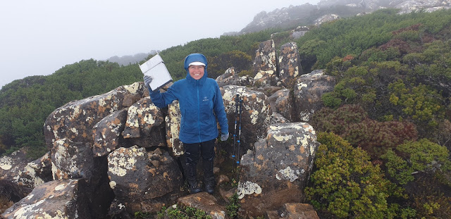 Precipitous Bluff summit logbook