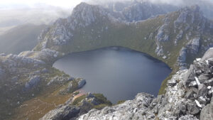 Lake Oberon from Mt Sirius