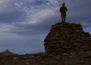Mt La Perouse summit cairn