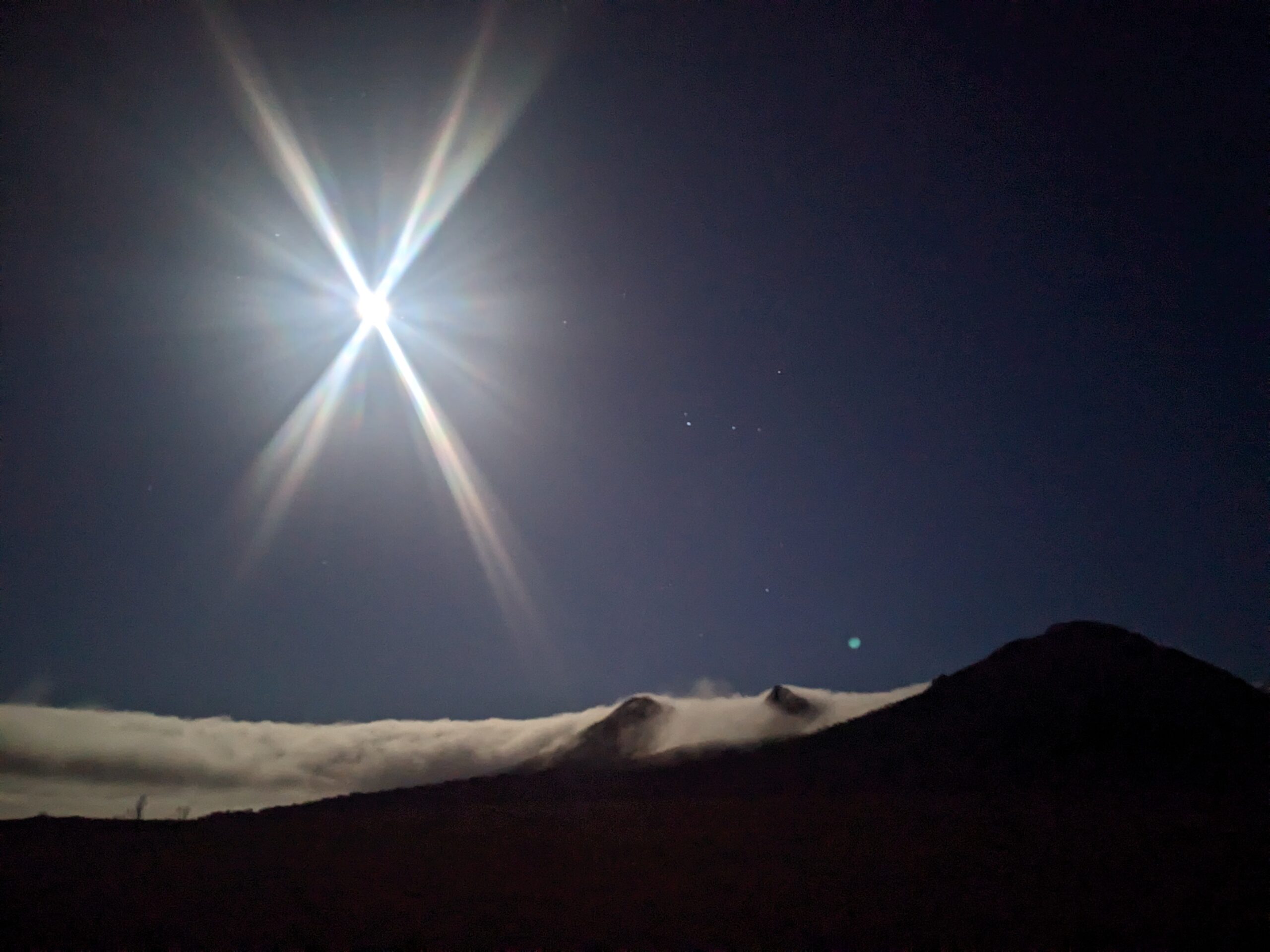 Moon over Mount King WIlliam I