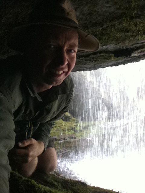 Behind Kia Ora Falls