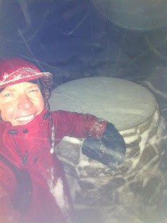 Cradle Summit at Night