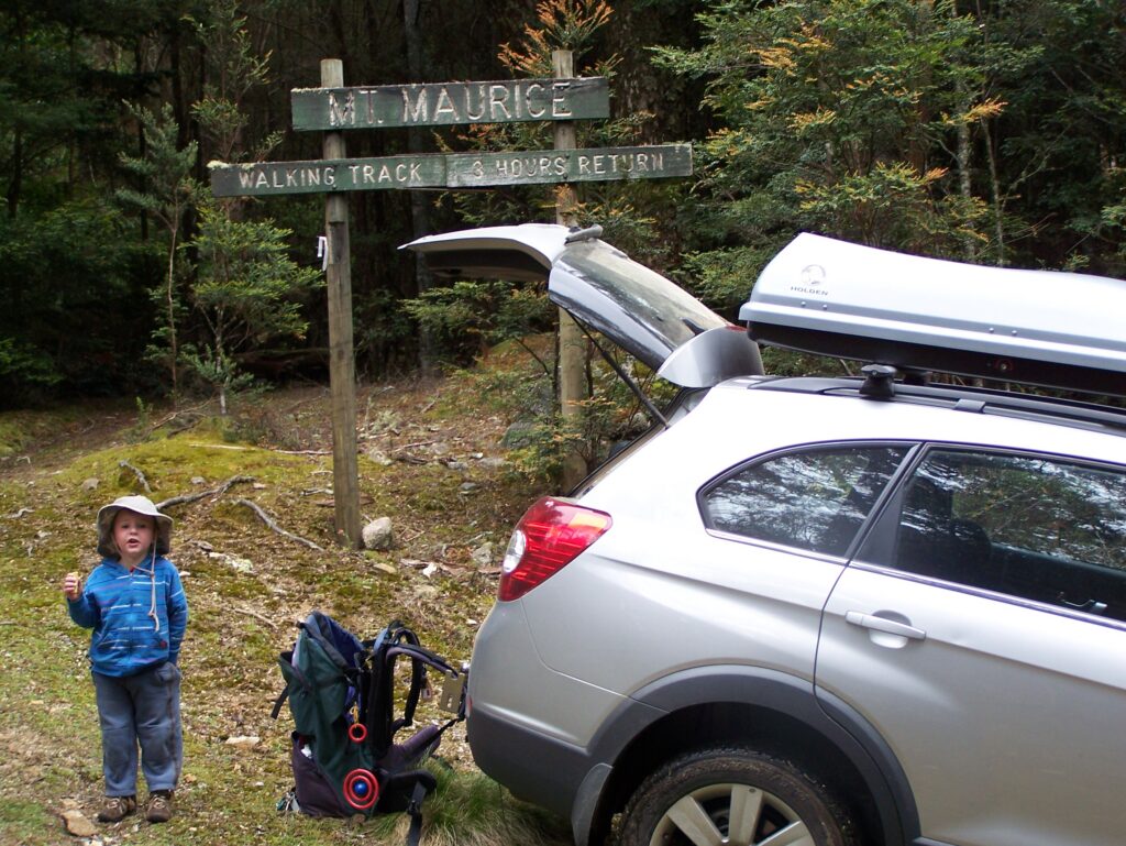 Old Mount Maurice trail head